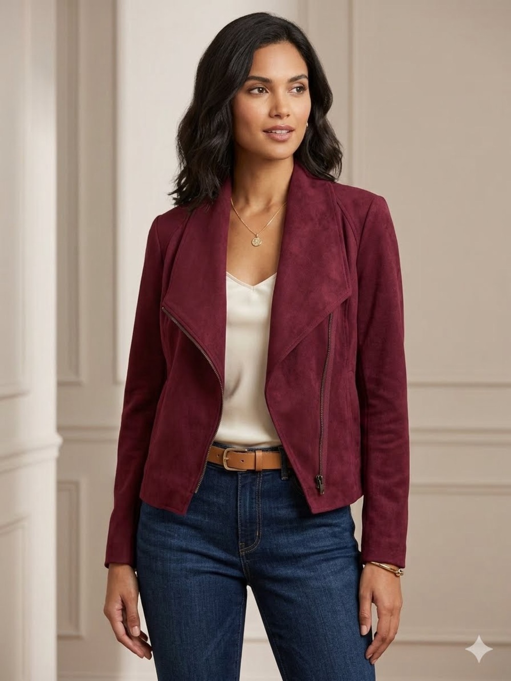 Philosophy Vegan Suede Blazer